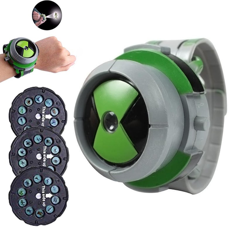 Eonthry Ben Watch Toys Ben Omnitrix Ben Toys Alien Force Ultimatrix for Boys Kids Projector Watch Watches Action Figures Model Toy Party Supplies - Image 1