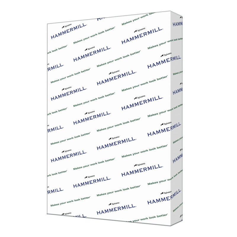 Hammermill Cardstock Premium Color Copy 80 lb 18 x 121 Pack 250 Sheets 100 Bright Made in the USA Card Stock 133200R White