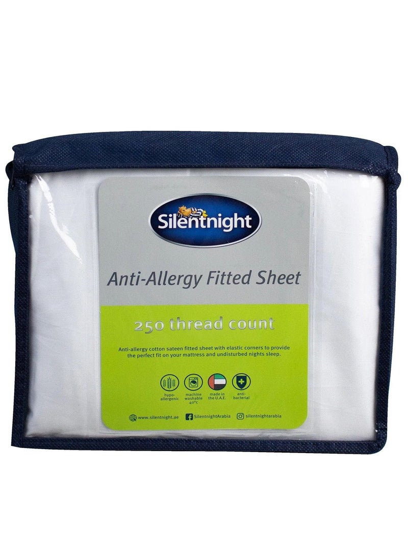 Silentnight - Anti-Allergy Fitted Sheet - Image 1