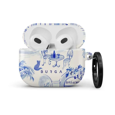 BURGA Burga AirPods 3 Sobremesa Protective Elegant Case For Apple AirPods, Cover Charging LED Visible, Scratch-Resistant, Shockproof Case