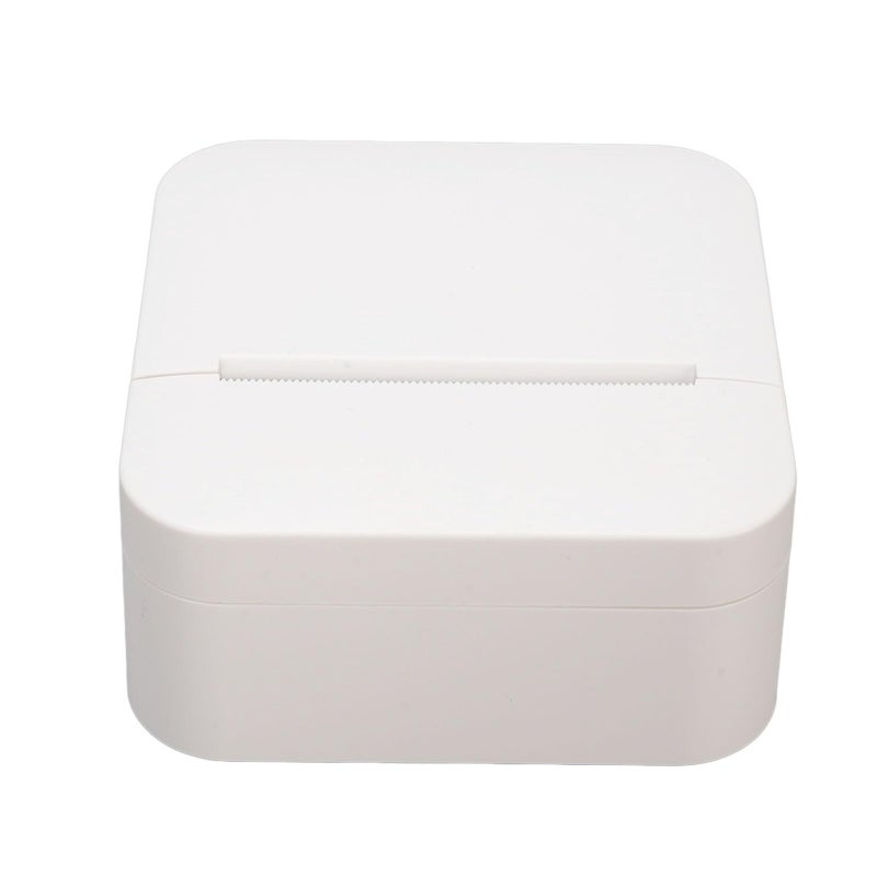 Mini Thermal Sticker Printer Bluetooth Portable Pocket Label Maker For Journal Memo Notes Photo Study White - Image 4