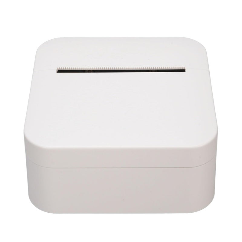 Mini Thermal Sticker Printer Bluetooth Portable Pocket Label Maker For Journal Memo Notes Photo Study White - Image 5