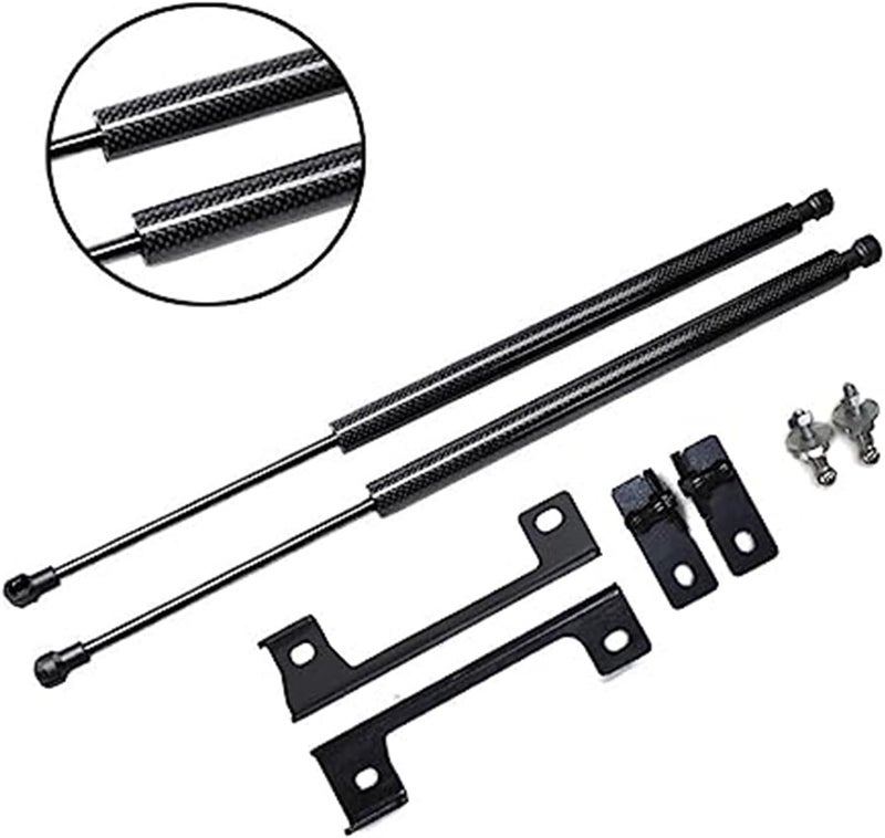 DEMULAX Carbon Fiber Hood Lift Kit for Ford Focus MK3 - Image 3