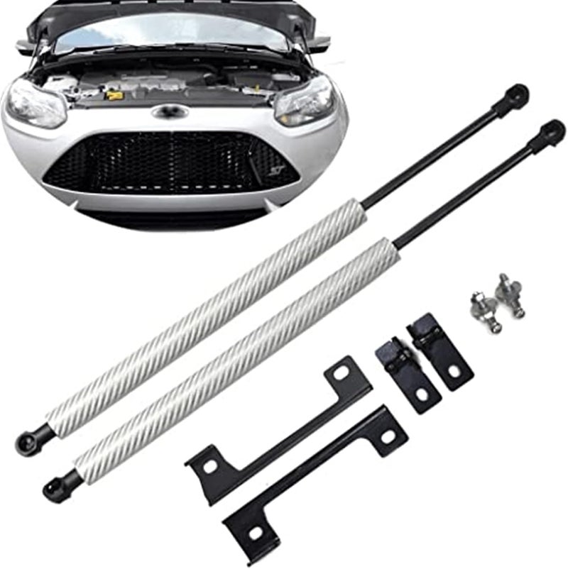 DEMULAX Carbon Fiber Hood Lift Kit for Ford Focus MK3 - Image 4