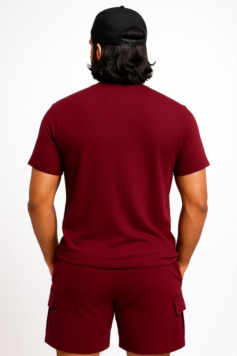 Woven Men's Summer Co-ord Casual Wear Set – Shirt & Shorts, All Sizes Available - Image 3