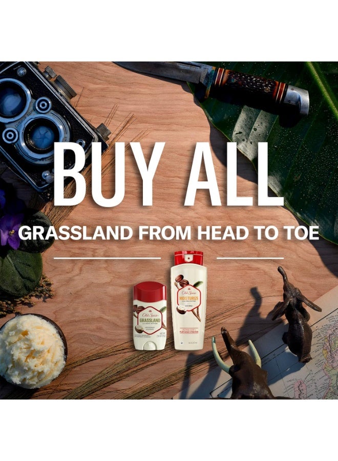 أولد سبايس مزيل عرق ومضاد للتعرق للرجال من أولد سبايس برائحة عشب المروج مع زبدة الشيا 73 غرام - Image 5