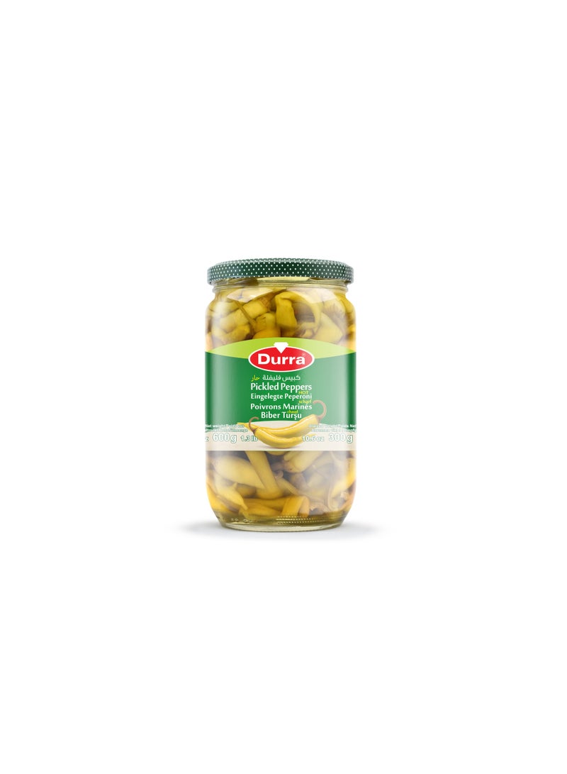 Durra Durra -Pickled Peppers 600g - Image 1