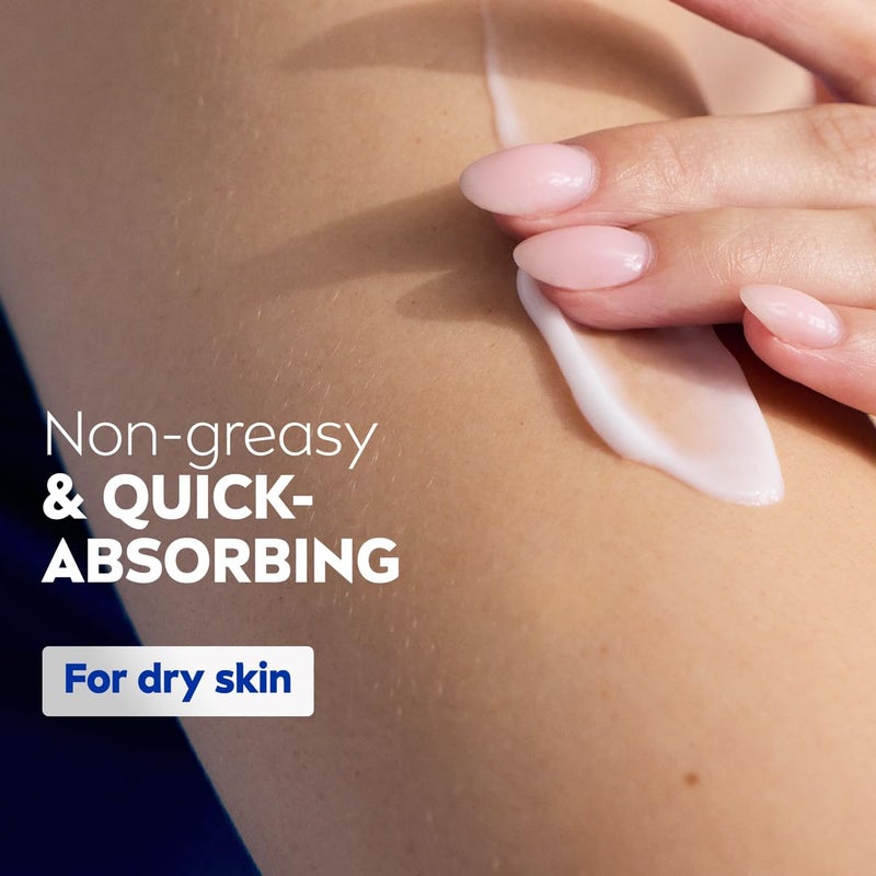 NIVEA Shea Nourish Body Lotion for Dry Skin with Hyaluronic Acid, Shea Butter and Deep Nourishing Serum, 48-Hour Body Moisturizer, 33.8 Fl Oz Pump Bottle - Image 5