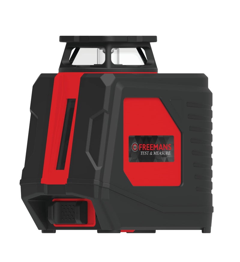 FREEMANS Test & Measure Green Beam Self Levelling 25m Cross Line Laser Level, with 4*AA Batteries for Home, DIY & Professional Use, 1 Year Warranty - Image 1