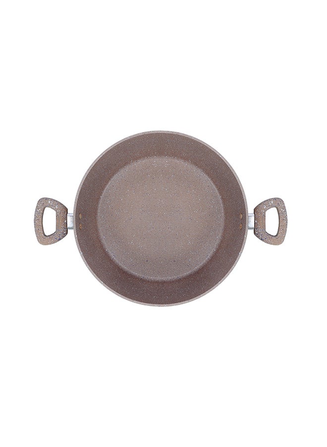 Royalford Granite Smart Casserole With Glass Lid Brown 26cmcm - Image 5