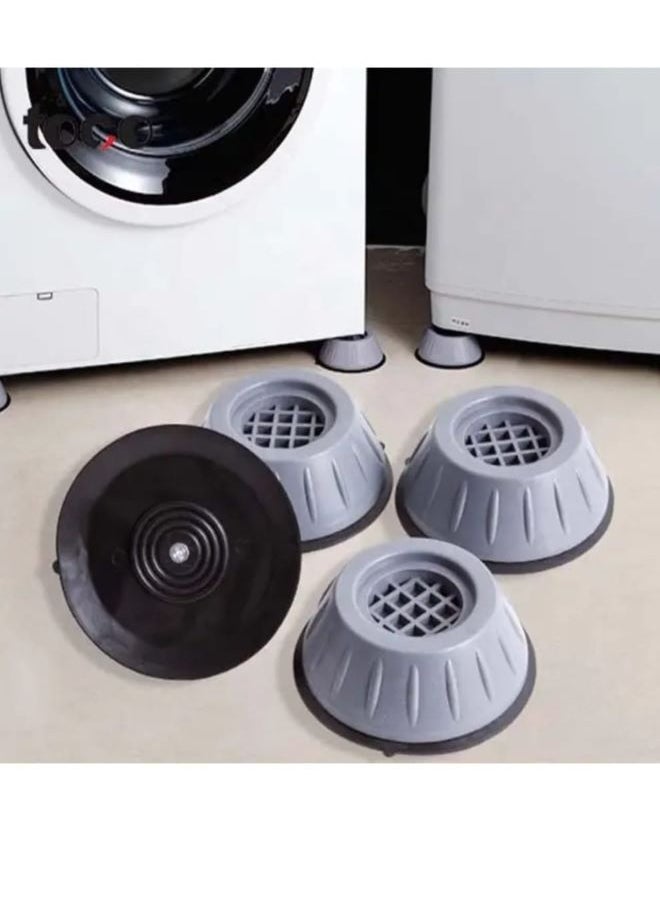 Generic - 4pcs Anti Vibration Pads for Washer Dryer Shock and Noise Cancellation Washing Machine Stand to Prevent Shifting Shaking Walking for Home - Image 1