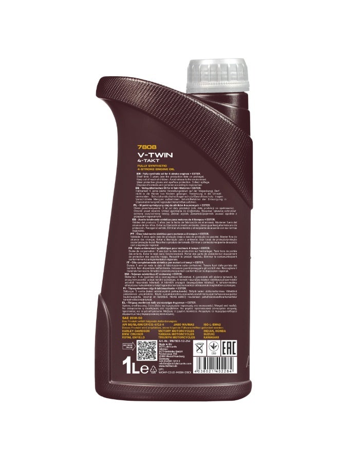 MANNOL V-Twin 4-Takt 20W-50 7808 - Image 2