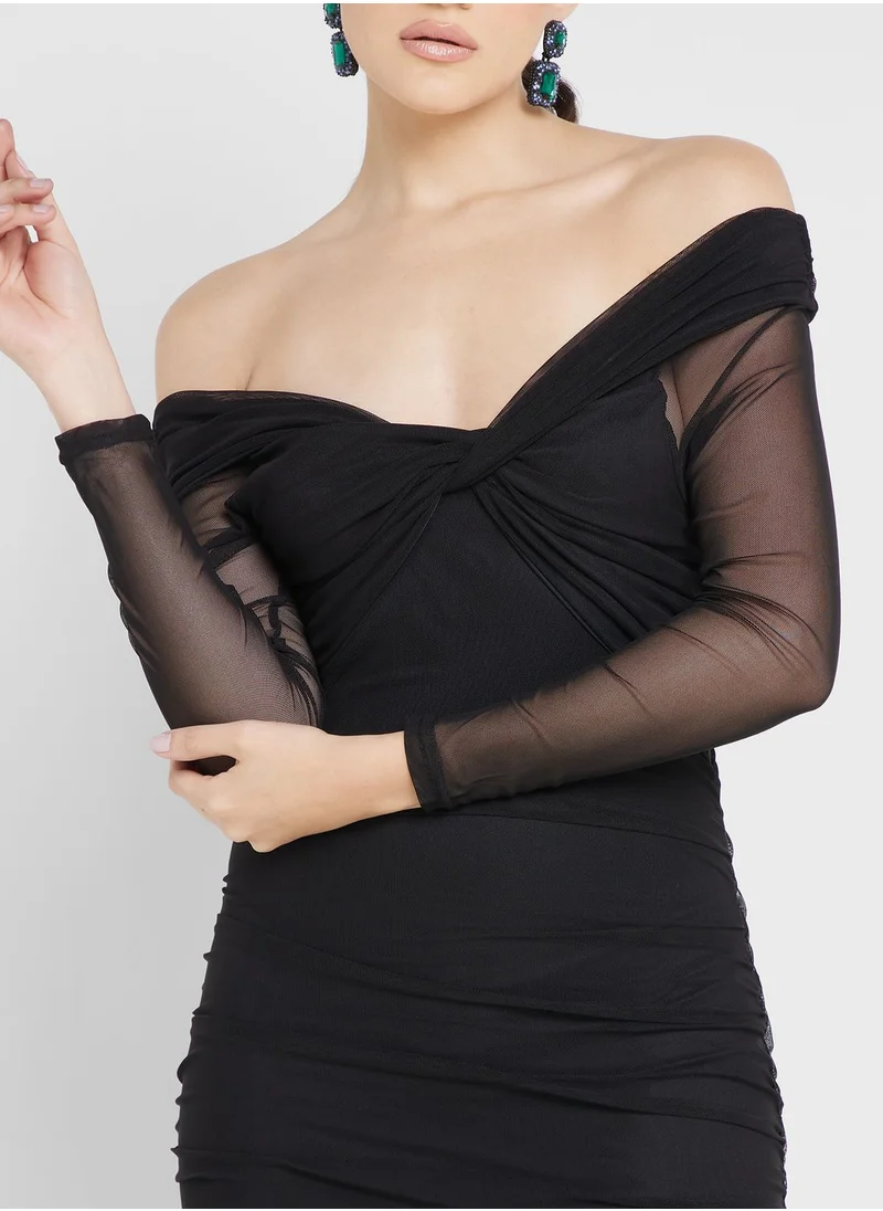In the style Mesh Detail Dress