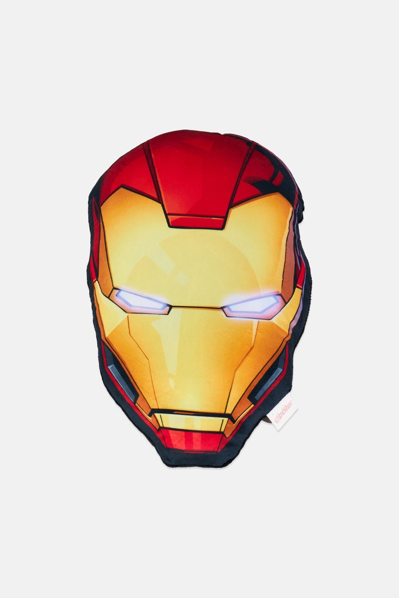 MARVEL Avengers Iron Man Shaped Cushion Pillow, Multicolor - Image 1