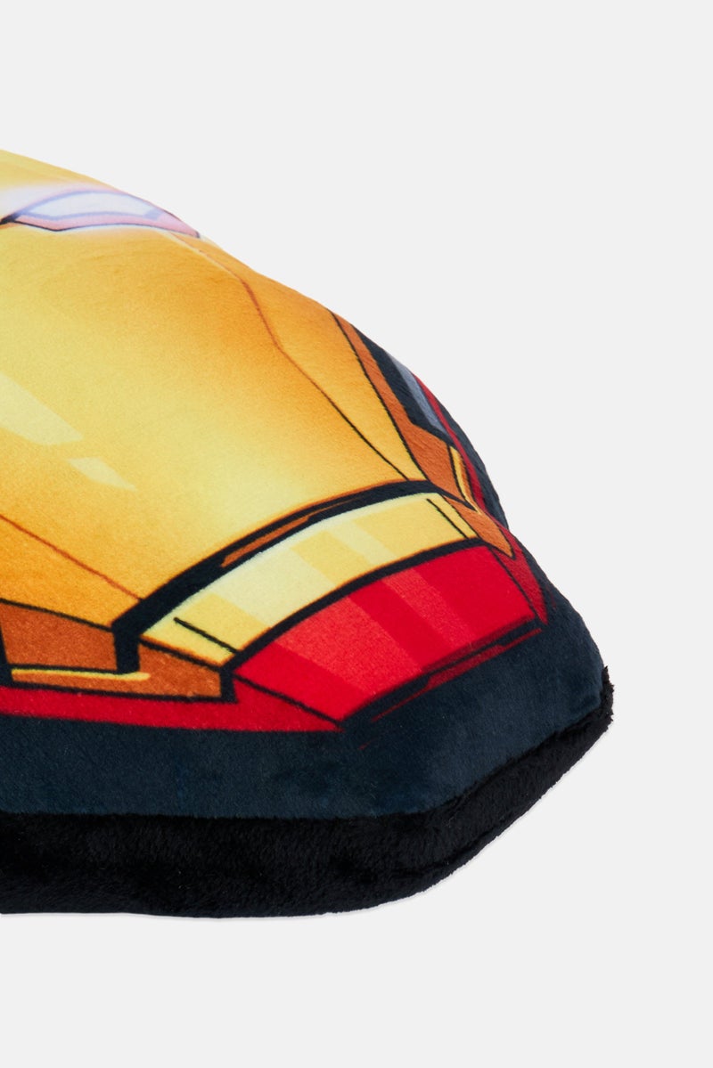 MARVEL Avengers Iron Man Shaped Cushion Pillow, Multicolor - Image 3