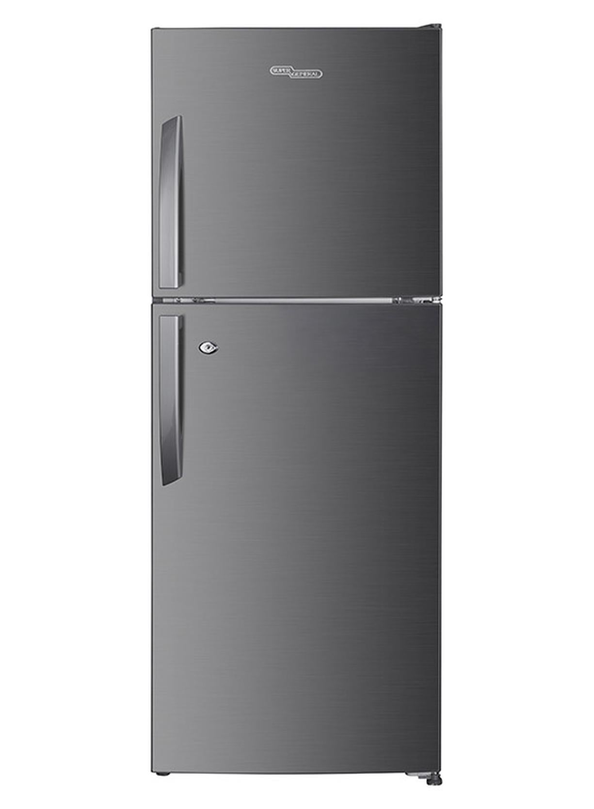 260L Gross & 197L Net Capacity Double Door Top Mount Refrigerator--Freezer, Total No-Frost, Multi Air Flow, Temperature Control, ‎Reversible Door Hinges 250 L SGR260NE - SG Silver/Inox