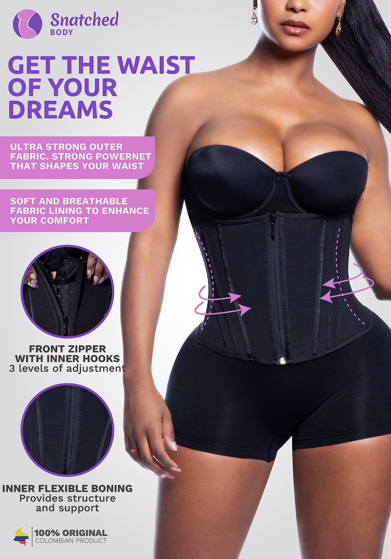 Snatched Body Waist Cincher Shapewear for Women Tummy Control Fajas Colombianas Reductoras | Cincher Trimmer Shaper - Image 3