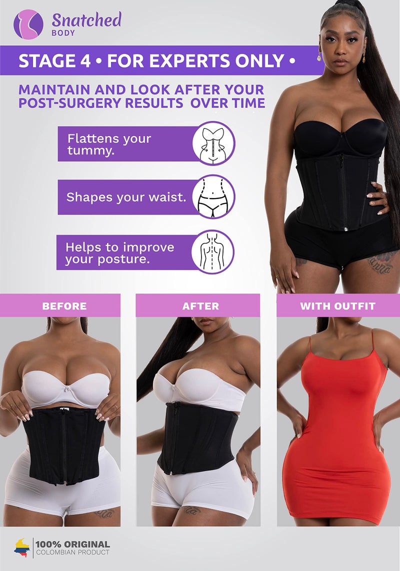 Snatched Body Waist Cincher Shapewear for Women Tummy Control Fajas Colombianas Reductoras | Cincher Trimmer Shaper - Image 5