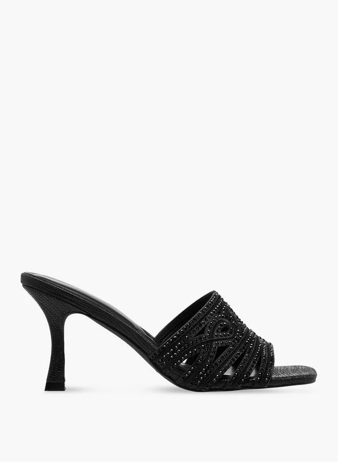 Celeste BLACK Women Stiletto Heel Sandals for Women | Best Price UAE