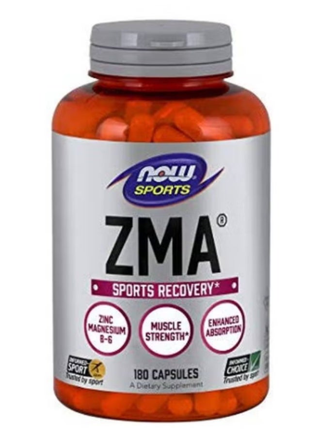 Sports ZMA – 800 mg • 180 Veg Capsules