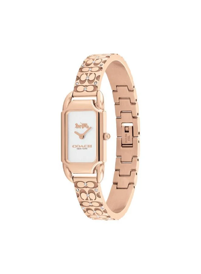 كوتش Cadie Rose Gold-Tone 17.5mm × 28.5mm Watch