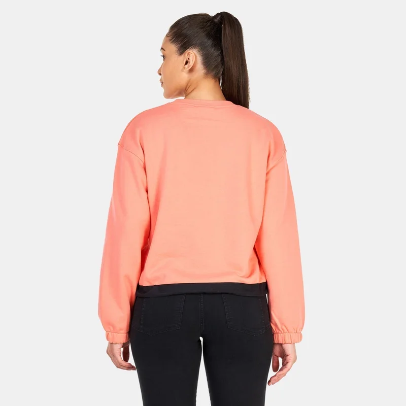 Timberland Women's Bold Beginnings Mix Media T-Shirt