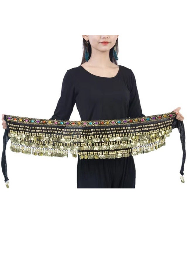 Women Belly Dance Hip Scarf Dance Skirt Belly Dance Hip Scarf Belly Dance Belt - Image 2