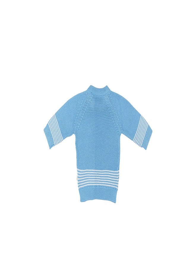 Hamleys H by Hamleys Baby-Boy's Cotton Blend Round Neck Sweaters (BBHAAA25_Blue - Image 2
