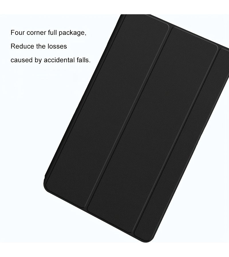 Slim Folding Case for OnePlus Pad Go Black Comfortable Touch Design - Image 4