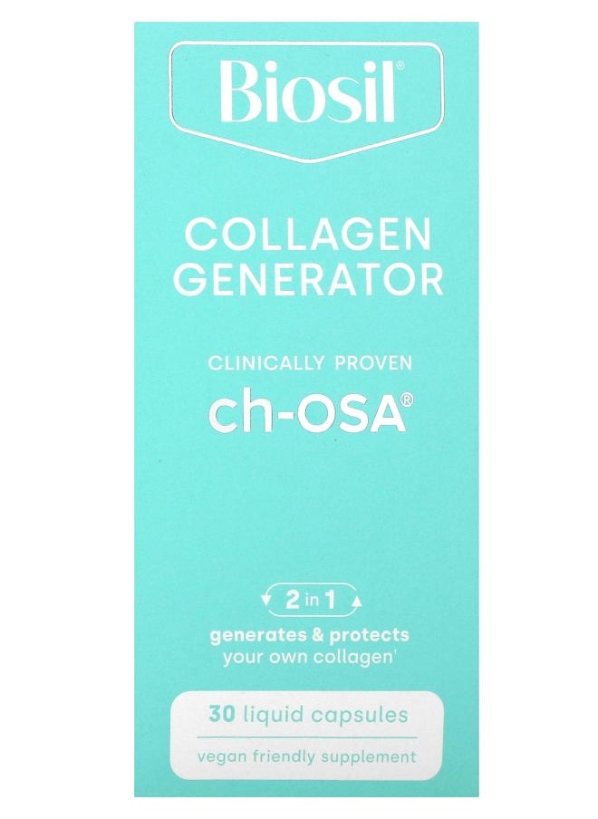 BIOSIL - Collagen Generator 30 Liquid Capsules - Image 1