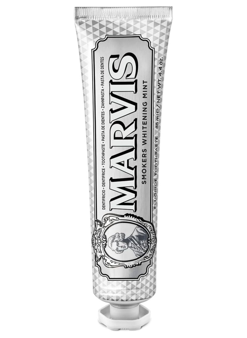 Marvis Smoker Whitening Mint Toothpaste – 85ml - Image 1