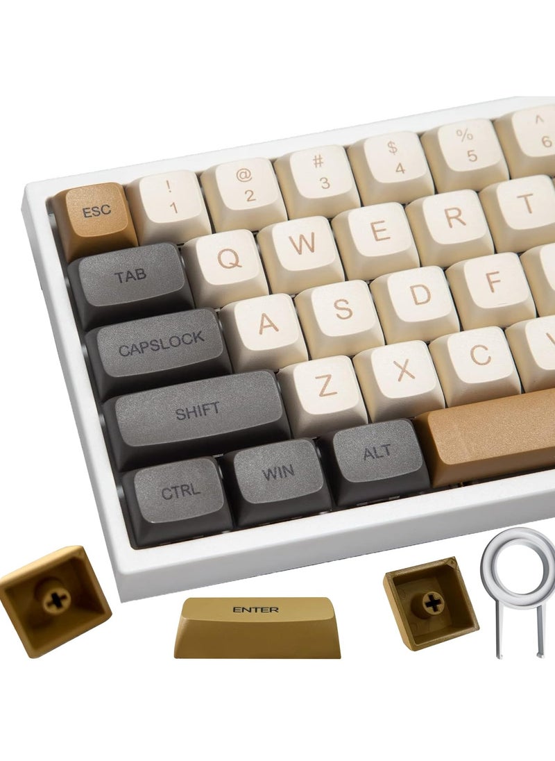 erorex - SEEFY Retro Keycaps 125 Keys Custom Gaming Keycaps PBT Dye-Sublimation XDA Profile ANSI US Layout for Cherry MX Switches 61 64 68 98 104 108 Mechanical Keyboard - Image 1