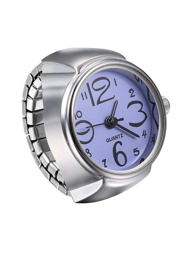 Stainless Steel Purple Dial Analog Watch Ring Stretchable Ring  fgs..fg - pzsku/Z7FB83D26A460194A79A6Z/45/_/1729063768/5b5e686a-6485-4fc7-bcca-c49ce2eeadd1