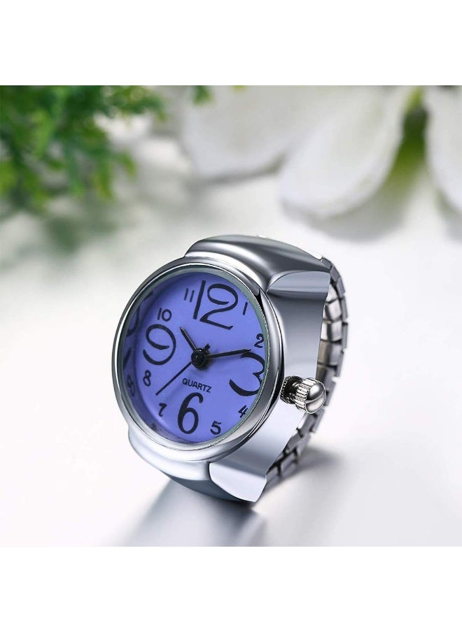 Stainless Steel Purple Dial Analog Watch Ring Stretchable Ring  fgs..fg - pzsku/Z7FB83D26A460194A79A6Z/45/_/1729063771/246d9387-8965-4730-bfba-7e2db0aae13b