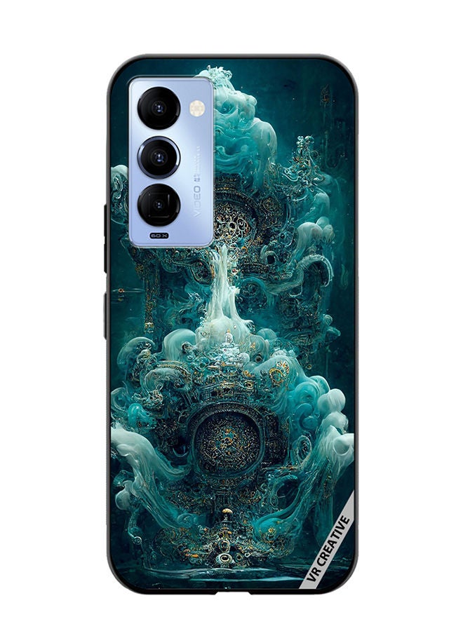 VR CREATIVE Protective Case Cover For Tecno Camon 18/18 P Martina Hoffmann Design Multicolour - Image 1