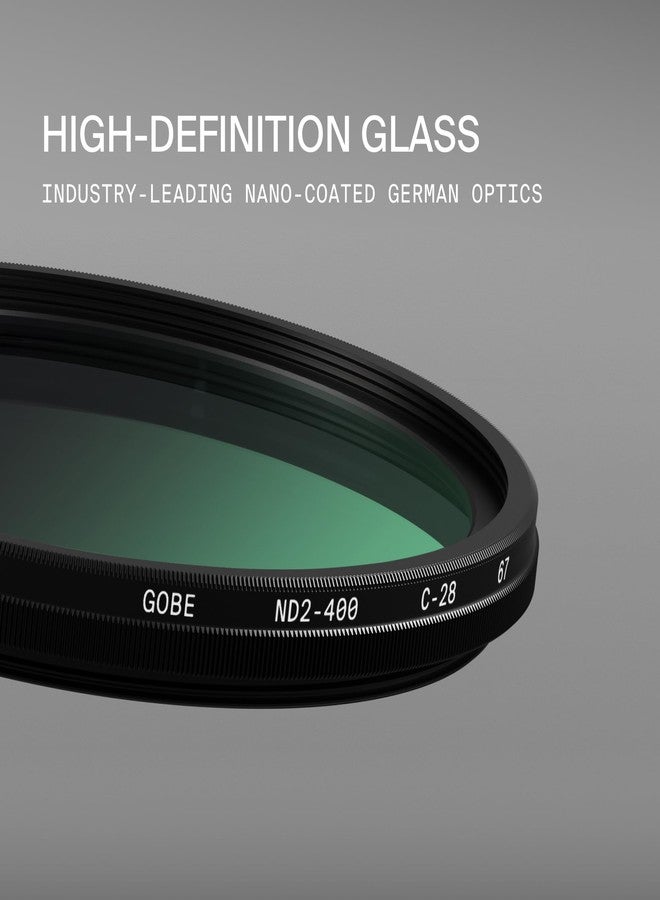 Gobe 46mm ND2-400 Variable ND Lens Filter (2Peak) - Image 2