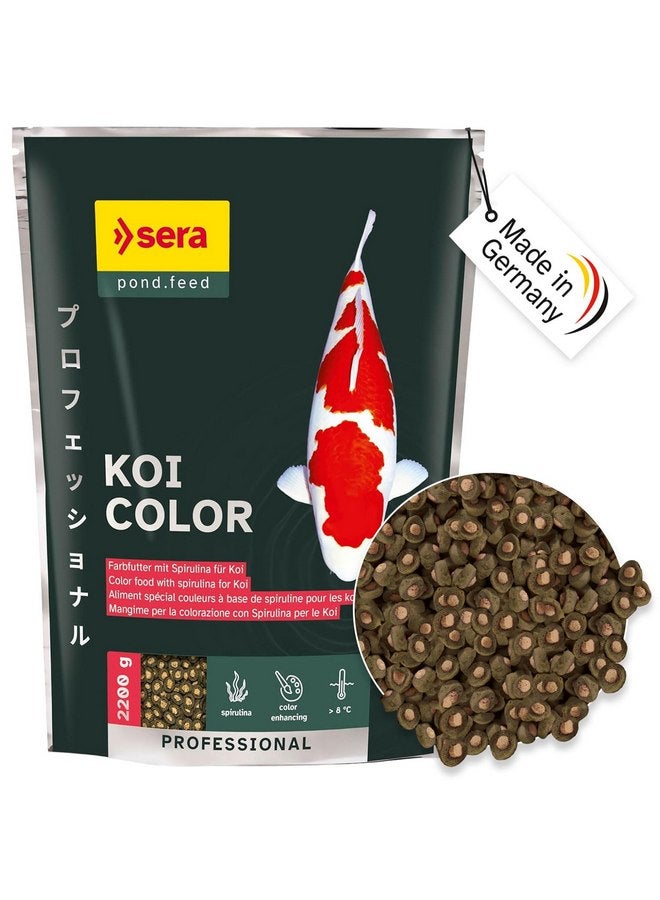 sera Koi Professional Color 4.8lb | Spirulina & Haematococcus Algae for Vibrant Colors and Ideal Growth | Co-Extrusion Technology for Optimal Health | Floats for Year-Round Feeding Above 46°F - Image 1