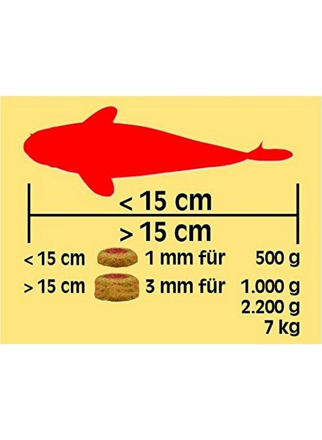 sera Koi Professional Color 4.8lb | Spirulina & Haematococcus Algae for Vibrant Colors and Ideal Growth | Co-Extrusion Technology for Optimal Health | Floats for Year-Round Feeding Above 46°F - Image 3