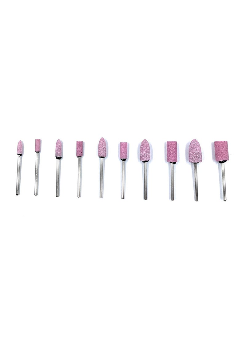 Ceznek Ceznek Abrasive Mounted Stone Bur 23mm Set of 100pcs for Grinding Polishing Carving Sanding in Metal Wax Plastic Ceramic Clay etc for Dental Jewellery Making Model Making Hobby Crafts DIY  - Image 2