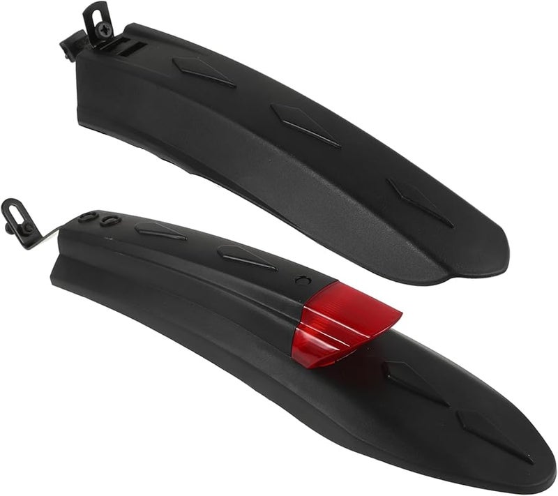Front Rear Mountain Bike Mudguard Splash Guard Easy Install for Mud Rain - Image 1