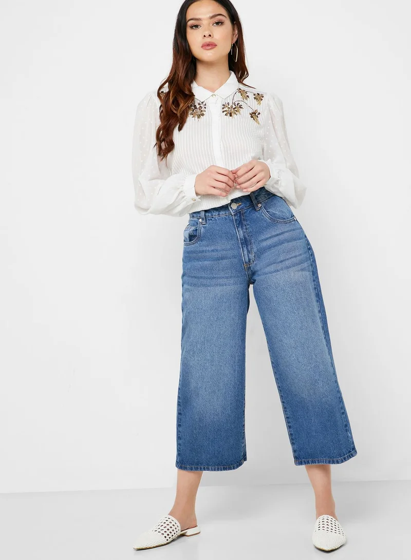 Iconic Embroidered Detail Shirt