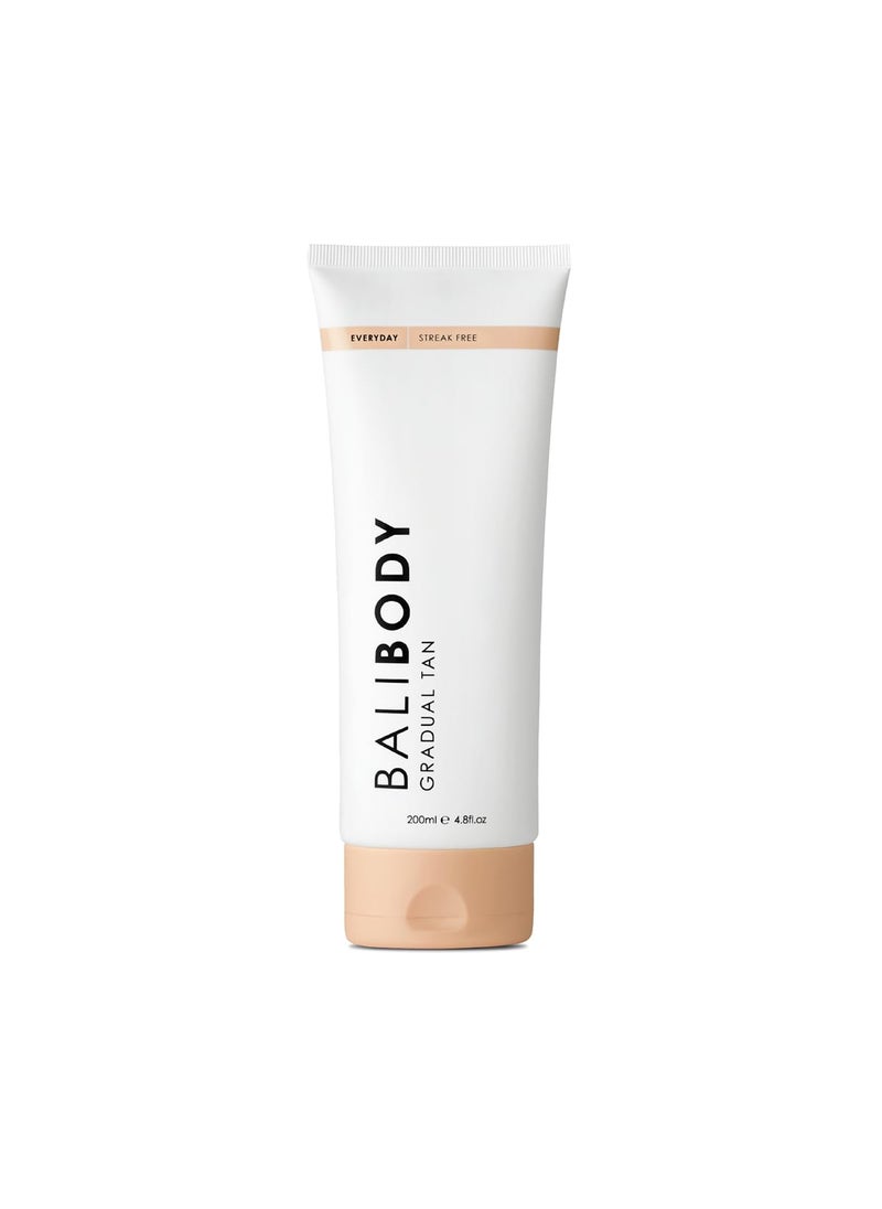 Bali Body Bali Body Gradual Tan  2in1 Moisturizer for the Whole Body Providing Gradual Bronze Glow  Soothing  NonIrritating for All Skin Types  Vegan Cruelty Free Australian Made 200 ml67 fl oz 