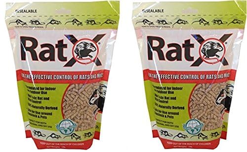 RatX (2 Pack) RatX All-Natural Non-Toxic Rat and Mouse Killer Pellets, 3-Pound Bags - Image 2