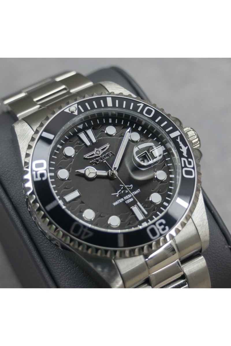 Invicta ساعة كواتز للغوص للرجال من إنفيكتا، فضية، 30018 - Image 3