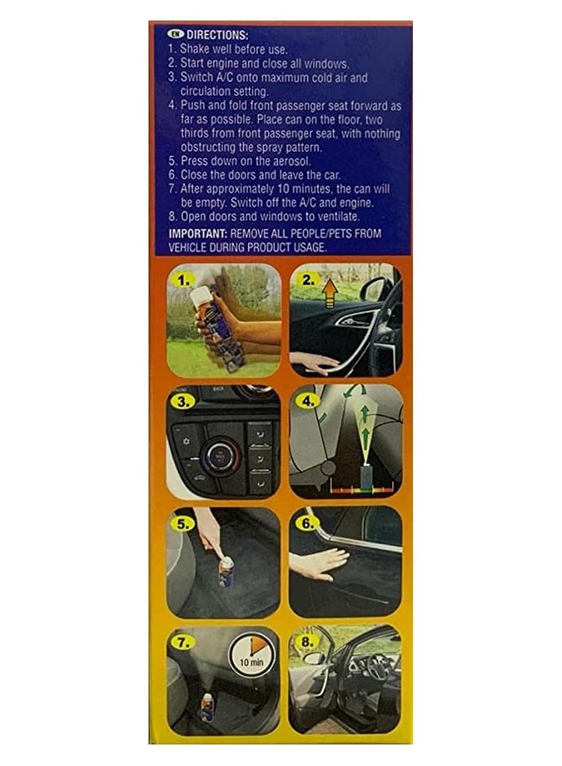 Armor All Odour Eliminator with Midnight Air Scent - Rapid Odour Eliminator - Destroy Smoke and Stubborn Odours - Helps Clean and Refresh Your Entire A/C System Pack of 1 - Image 4