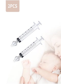 Beirui Baby Nasal Aspirator, Professional Rinse Syringe, 2PCS Baby Nasal Rinse, Portable Baby Nasal Cleaner Quick Rinse Device, Nasal Aspirator for Kids  - Image 1