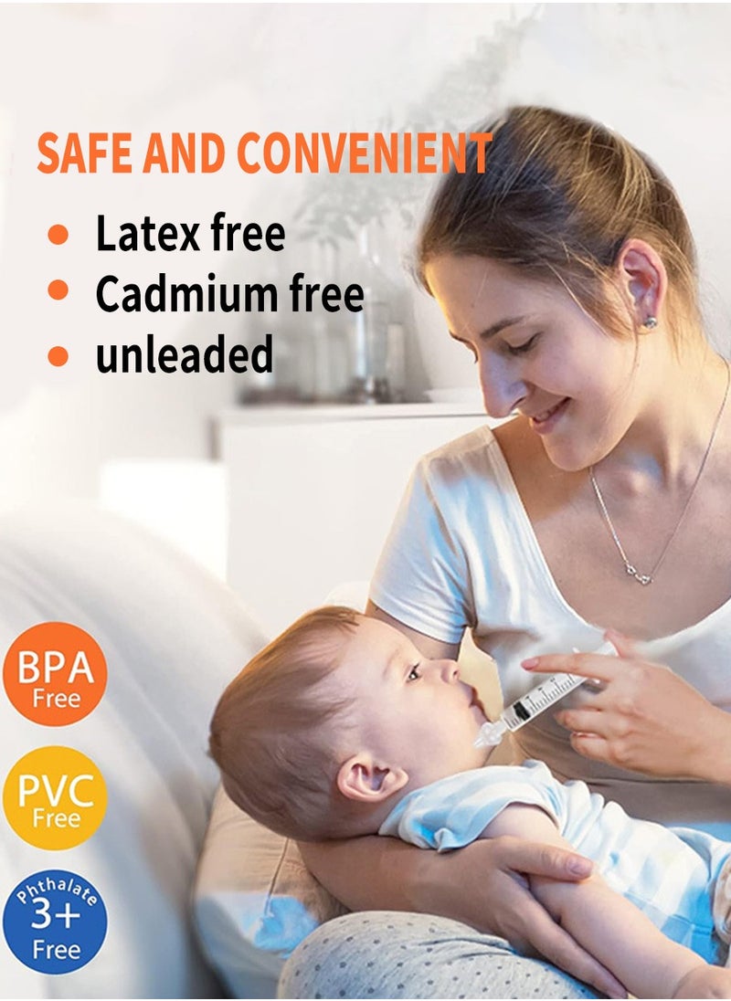 Beirui Baby Nasal Aspirator, Professional Rinse Syringe, 2PCS Baby Nasal Rinse, Portable Baby Nasal Cleaner Quick Rinse Device, Nasal Aspirator for Kids  - Image 2