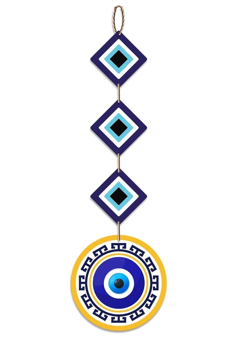 Artvibes Attractive Design Wooden Wall Hanging for Home Decor | Decoration Livingroom | Modern Artworks Items | Peace Charm Accents | Door Entrance Decorative Hangings (WH_8502N) - Image 1