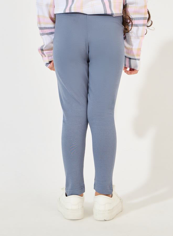 Styli Solid High Rise Leggings - Image 4