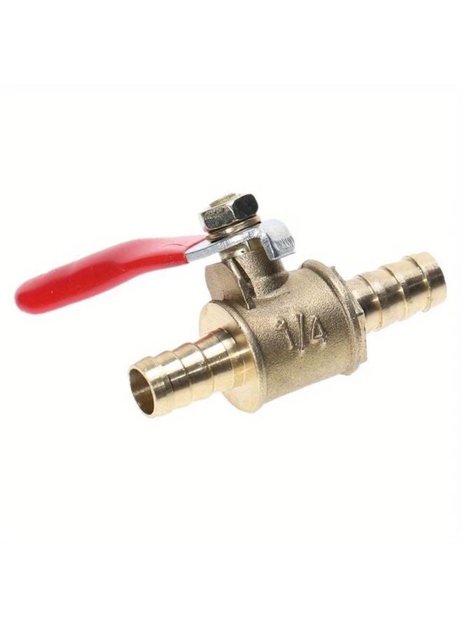 4pcs Brass Ball Valve Set 6mm 8mm 10mm 12mm For Water Oil Fuel Lines - Image 3